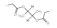 Acetic acid, chloro-,1,2-dimethyl-1,2-ethanediyl ester, (R*,R*)- (9CI) structure