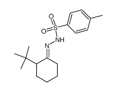 N'-(2-(tert-butyl)cyclohexylidene)-4-methylbenzenesulfonohydrazide Structure