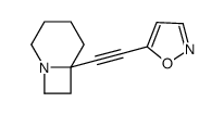 5-[2-(1-azabicyclo[4.2.0]octan-6-yl)ethynyl]-1,2-oxazole Structure