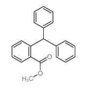 methyl 2-benzhydrylbenzoate结构式