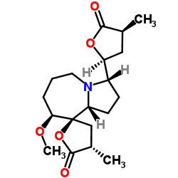 次百部碱结构式