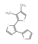 3',4'-Dimethylterthiophene结构式