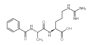 Bz-Ala-Arg-OH结构式