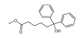 methyl 6,6-diphenyl-6-hydroxyhexanoate Structure