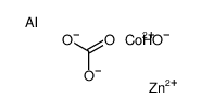 zinc,aluminum,cobalt(2+),carbonate,hydroxide结构式