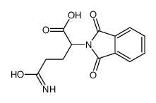 5-Amino-2-(1,3-dioxo-1,3-dihydro-2H-isoindol-2-yl)-5-oxopentanoic acid structure