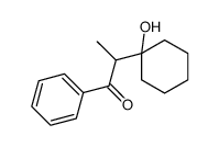 2-(1-hydroxycyclohexyl)-1-phenylpropan-1-one结构式