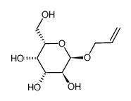 alpha-L-Galactopyranoside, 2-propenyl (9CI) Structure