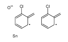 bis[(2-chlorophenyl)methyl]-oxotin结构式