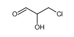 2-Hydroxy-3-chloropropanal结构式