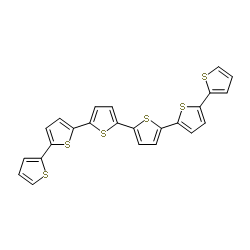 alpha-sexithiophene structure