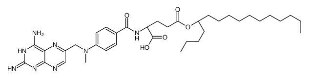 5-hexadecyl methotrexate结构式