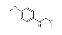 4-methoxy-N-(methoxymethyl)aniline结构式