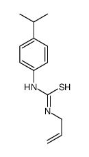 1-allyl-3-(4-isopropylphenyl)thiourea structure