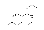 3-(diethoxymethyl)-6-methylcyclohexene Structure