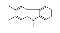 2,3,9-trimethylcarbazole结构式