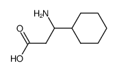 3-氨基-3-环己基丙酸结构式