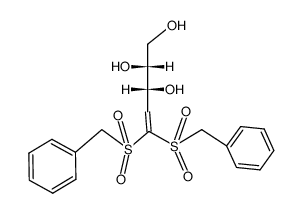 5,5-bis-phenylmethanesulfonyl-Dg-threo-pent-4-ene-1,2,3-triol Structure