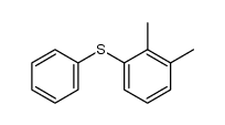 Phenyl-2.3-xylyl-sulfid Structure