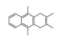 2,3,9,10-tetramethyl-1,4-dihydro-anthracene结构式