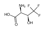 (-)-(2S,3R)-4,4,4-trifluorothreonine结构式