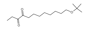 12-(tert-butoxy)dodecane-3,4-dione Structure