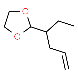 1,3-Dioxolane,2-(1-ethyl-3-butenyl)- (9CI)结构式