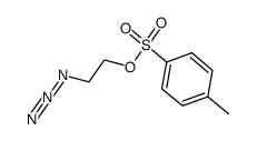 甲苯- 4 -磺酸- 2 -叠氮乙酯结构式