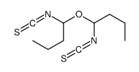 1-isothiocyanato-1-(1-isothiocyanatobutoxy)butane Structure