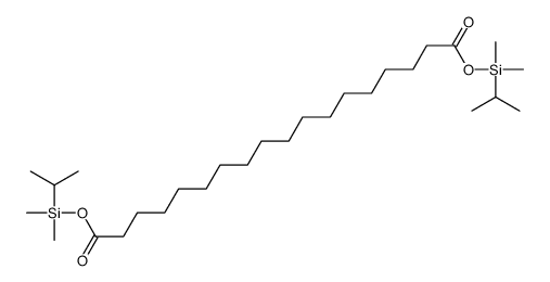 bis[dimethyl(propan-2-yl)silyl] octadecanedioate结构式