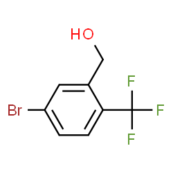 (5-Bromo-2-(Trifluoromethyl)Phenyl)Methanol structure