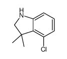 4-chloro-3,3-dimethyl-1,2-dihydroindole picture