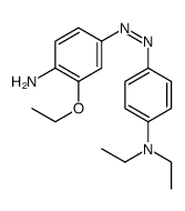 4-((4-AMINO-3-ETHOXYPHENYL)-AZO)-N,N-DIETHYLANILINE Structure