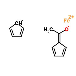 Acetylferrocene Structure