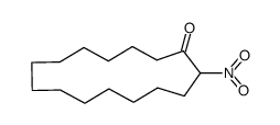 2-nitrocyclopentadecanone Structure