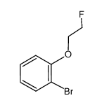 1-bromo-2-(2-fluoroethoxy)benzene结构式