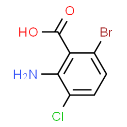 2-Amino-6-bromo-3-chlorobenzoic acid picture