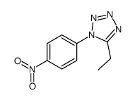 5-ethyl-1-(4-nitrophenyl)tetrazole Structure