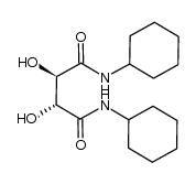 N1,N4-DICYCLOHEXYL-2,3-DIHYDROXYSUCCINAMIDE结构式