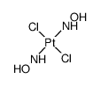 trans-dichlorobis(hydroxylamine)platinum(II) Structure