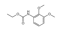 2,3-dimethoxyphenylcarbamic acid ethyl ester Structure