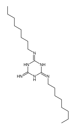 2-N,4-N-dioctyl-1,3,5-triazine-2,4,6-triamine Structure