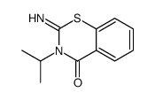 2-imino-3-propan-2-yl-1,3-benzothiazin-4-one结构式