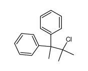 2-chloro-2-methyl-3,3-diphenyl-butane Structure