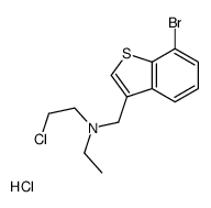 (2-溴-3-氟苯基)甲胺盐酸盐结构式