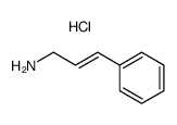 (E)-3-苯基丙-2-烯-1-胺盐酸盐图片