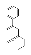 4-ethenylidenehept-1-en-2-ylbenzene结构式