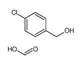 (4-chlorophenyl)methanol,formic acid Structure