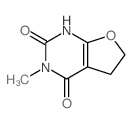 Furo[2,3-d]pyrimidine-2,4(1H,3H)-dione,5,6-dihydro-3-methyl- structure