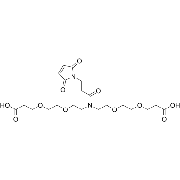 N-Mal-N-bis(PEG2-acid)图片